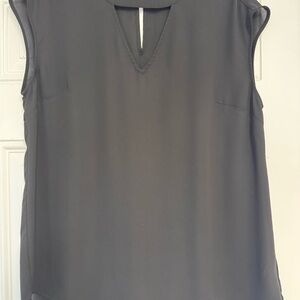 DR2 Black Cap SleeveBlouse